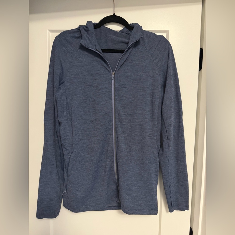 lululemon City Sweat Blue Hoodie Size Medium